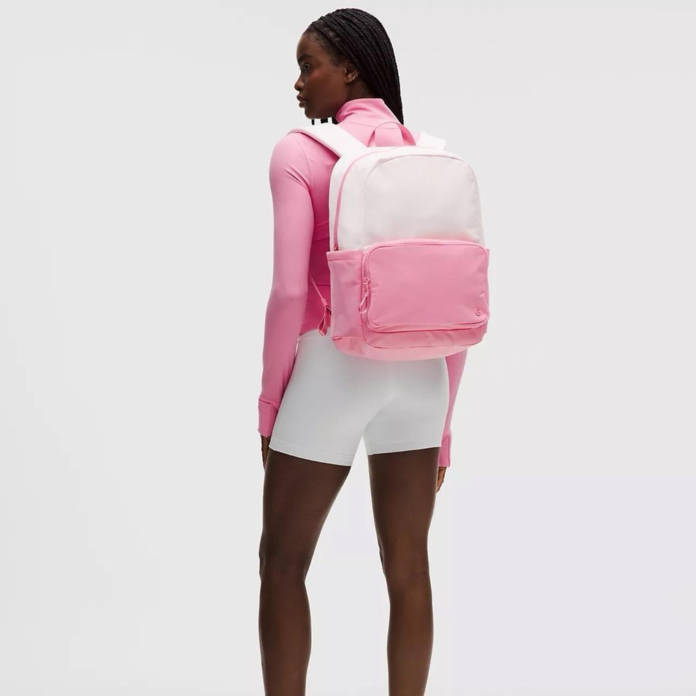 Lululemon Everywhere Backpack 22L- Candy Cloud/Pink Pearl/Wacky Khaki